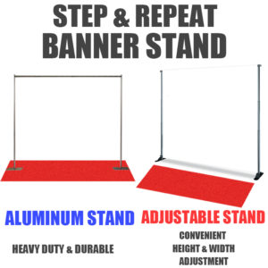 step and repeat banner stand