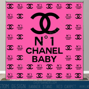 Chanel Themed backdrop