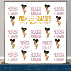 Princess Baby Shower backdrop